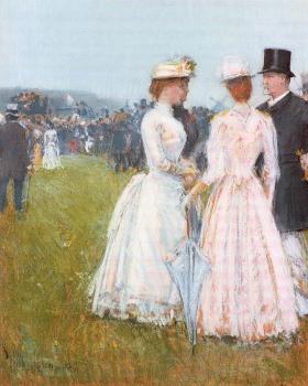 Childe Hassam : At the Grand Prix in Paris